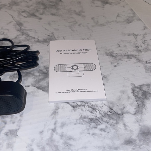 New- EMEET HD Webcam C960 with microphone 90 degree view - Picture 6 of 7